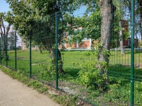 3D заборы для школы 90 метров фото в Богородске